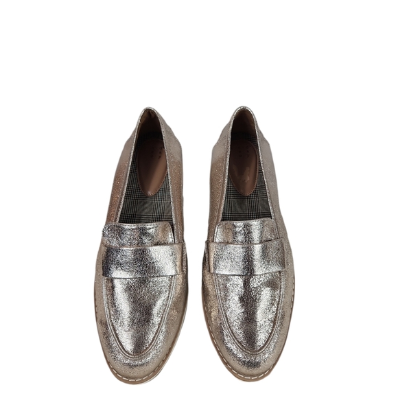 A.New.Day, Women's Metallic loafers, great condition, Size 10W - Picture 5 of 7